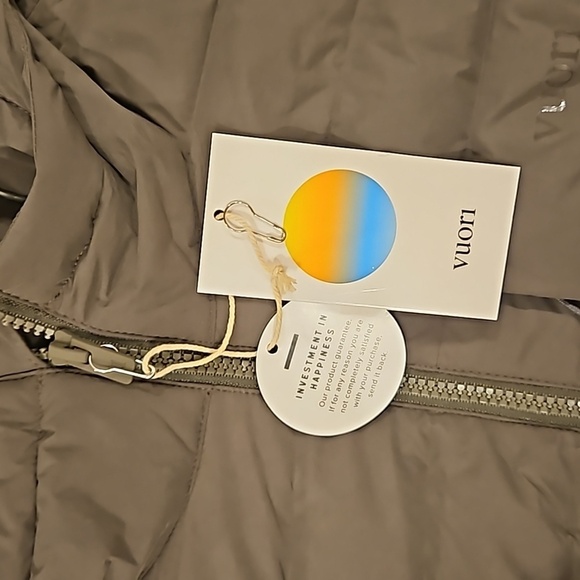 VUORI Steadfast Full Zip Hooded Jacket ~ Balsam XL NWT - Picture 14 of 16